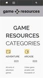 Mobile Screenshot of game-resources.com